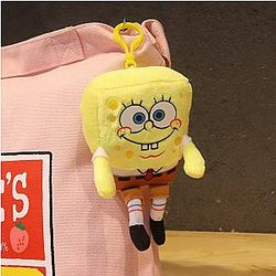 SpongeBob Patrick Star Soft Plush Keychain