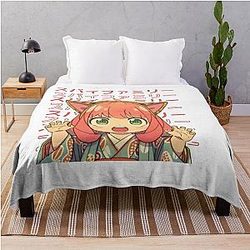 Spy x Family Blanket - spy x family Throw Blanket