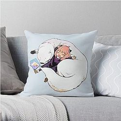 Spy x Family Pillows - Sleepy Anya and Bond: SPY X FAMILY  Throw Pillow