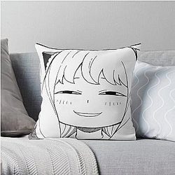 Spy x Family Pillows - SPY x FAMILY - Anya Heh Throw Pillow