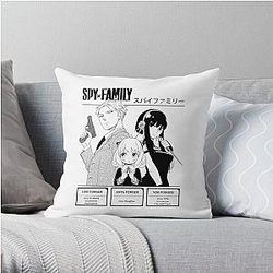 Spy x Family Pillows - Spy x Family Throw Pillow