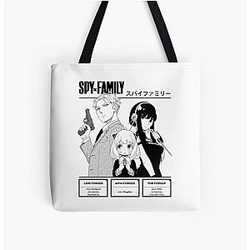 Spy x Family Bags - Spy x Family All Over Print Tote Bag