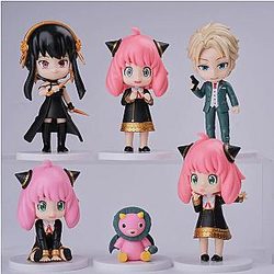 spy x family action figures spy x family cm set  model toy figure