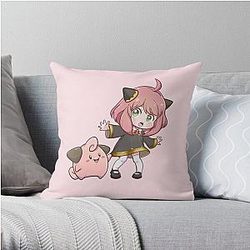 Spy x Family Pillows - Kawaii Anya - spy x family Throw Pillow