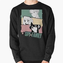 Spy x Family Sweatshirts - spy x family forger family loid x yor Pullover Sweatshirt