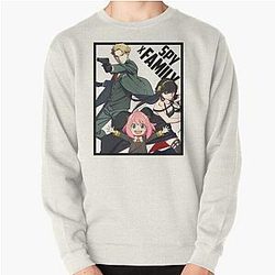 Spy x Family Sweatshirts - SPY X FAMILY - Loid Forger, Anya Forger, Yor Forger Pullover Sweatshirt