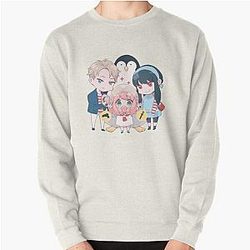 Spy x Family Sweatshirts - Spy x Family - sticker Pullover Sweatshirt