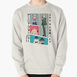 Spy x Family Sweatshirts - spy x family Pullover Sweatshirt