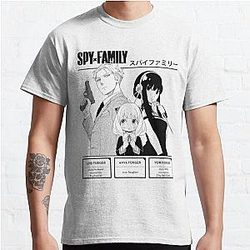 Spy x Family T-Shirts - Spy x Family Classic T-Shirt