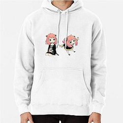 Spy x Family Hoodies - Spy x Family - Anya Sticker Pullover Hoodie