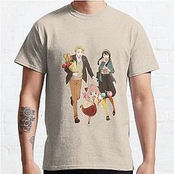 Spy x Family T-Shirts - Spy x Family - Loyd, Anya, Yor Forger Classic T-Shirt