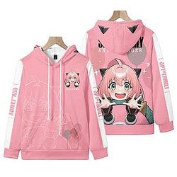 Spy x Family 3D Hoodies – Anya Forger Pink Balloon Artwork