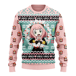 Anya Waku Spy X Family Ugly Christmas Sweater