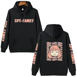 spy x family hoodies anya meme colorful long sleeve pullover hoodie