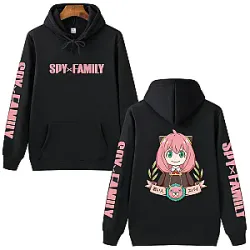 spy x family hoodies spy x family anya long sleeve pullover hoodie