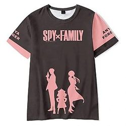 spy x family t shirts anya forger d printed t shirt