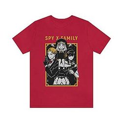 spy x family t shirts spy x family anime colorful t shirt