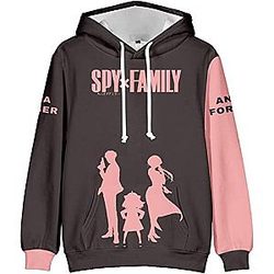 spy x family hoodies anya forger d printed  sides pullover hoodie