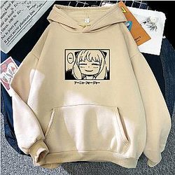spy x family hoodies anya forger kawaii colorful pullover hoodie