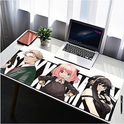Spy x Family Mouse Pad - Spy x Family Figures Large Lock Edge Soft Anime Mousepad