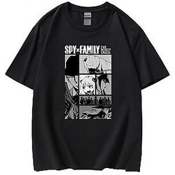 Anime SPY X FAMILY T-shirt - Anya Casual Short Sleeve Cotton T-Shirt