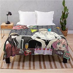Spy x Family Blanket - SPY x FAMILY Throw Blanket