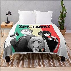 Spy x Family Blanket - Spy X Family Throw Blanket