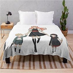 Spy x Family Blanket - Spy x Family - sticker Throw Blanket