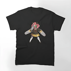 Spy x Family T-shirts - Chainsaw Man Anya Classic T-Shirt