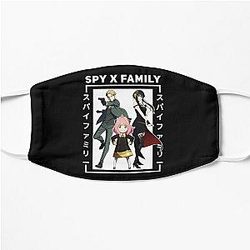 Spy x Family Face Masks - spy x family Flat Mask
