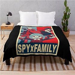 Spy x Family Blanket - Spy x family Throw Blanket