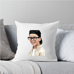 Squints Palledorous Thick Glasses Icon Squints Palledorous Pillows Cover