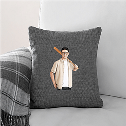 Squints Palledorous Sandlot Storyteller Always Squints Palledorous Pillows Cover