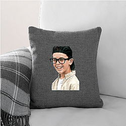 Squints Palledorous Thick Glasses Icon Squints Palledorous Pillows Cover