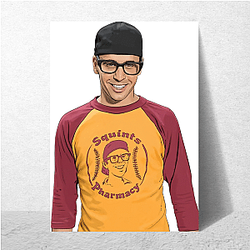 Squints Palledorous Forever Young Ballplayer Squints Palledorous Posters