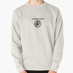 SSSniperWolf Sweatshirts - SSSniperWolf Sticker Pullover Sweatshirt RB1207