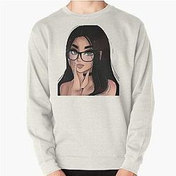 SSSniperWolf Sweatshirts - Sssniperwolf Pullover Sweatshirt RB1207