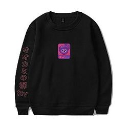 SssniperWolf Synthwave Youth Print Sweatshirts