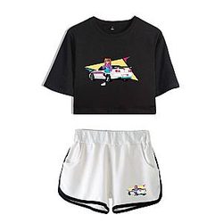 New SssniperWolf Vintage Black And White Pants Sets