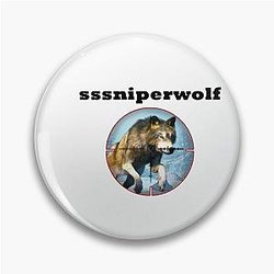 SSSniperWolf Pins - SSSniperWolf Sticker Pin RB1207