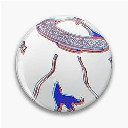 SSSniperWolf Pins - SSSniperWolf Wolfpack UFO Pin RB1207