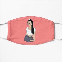 SSSniperWolf Face Masks - Sssniperwolf Fanart Flat Mask RB1207