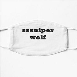 SSSniperWolf Face Masks - SSSniperWolf Black Flat Mask RB1207