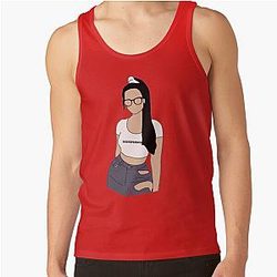SSSniperWolf Tank Tops - Sssniperwolf Fanart Tank Top RB1207