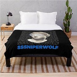 SSSniperWolf Blanket - SSSniperWolf Throw Blanket RB1207