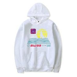 2022 SssniperWolf Synthwave Rapper Pullover Hoodies