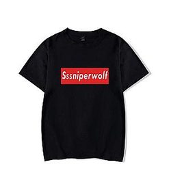 New Sssniperwolf Design Casual T-Shirts