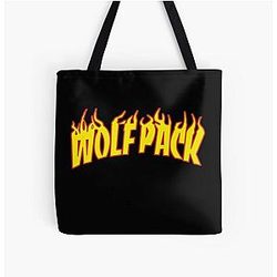 SSSniperWolf Bags - Sssniperwolf Wolfpack All Over Print Tote Bag RB1207