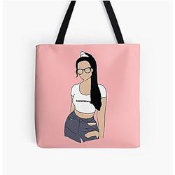 SSSniperWolf Bags - Sssniperwolf Fanart All Over Print Tote Bag RB1207