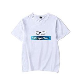 New Sssniperwolf Print Vintage T-Shirts